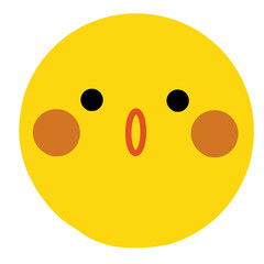 emoticon face expression isolated elements