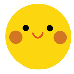 emoticon face expression isolated elements