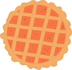 Handdrawn Apple Pie