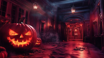 A virtual Halloween escape room game, with participants solving spooky puzzles and uncovering mysteries together through their screens.