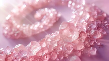 Obraz premium Breathtaking close up of a vibrant quartz crystal cluster with a mesmerizing array of iridescent sparkles prismatic reflections and a captivating kaleidoscopic pattern This luxurious