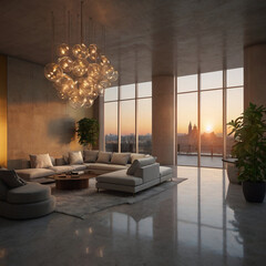 interior, room, modern interior, living room, bedroom