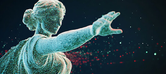 Ai digital archives for arts and culture where artificial intelligence organizes preserves and makes accessible vast collections of cultural artifacts and artworks