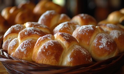 Pan de Muerto basket - Bread of the Dead