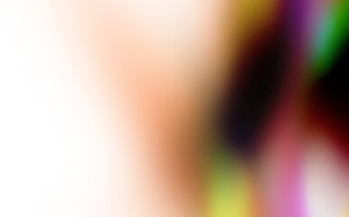 Abstract grainy color gradient texture overlay effect on transparent background. Grungy rough gradient texture cutout. Light leaks overlay effect. Film grain texture