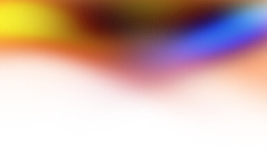 Abstract grainy color gradient texture overlay effect on transparent background. Grungy rough gradient texture cutout. Light leaks overlay effect. Film grain texture