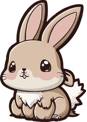 
Rabbit vector illustration art work 09