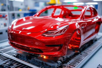 Batch production in the automotive industry supports the creation of custom vehicle components