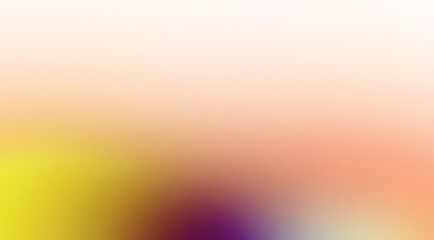 Abstract grainy color gradient texture overlay effect on transparent background. Grungy rough gradient texture cutout. Light leaks overlay effect. Film grain texture