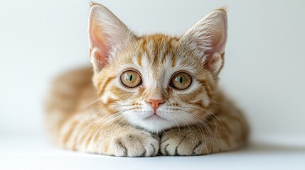 Curious Devon Rex Cat in Full Body Photograph