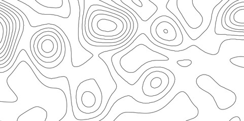 Abstract pattern with swirls wave paper curved reliefs background, topographic map background geographic line with seamless ornament pattern design mountain relief topographic contour lines grid map.