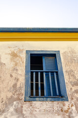 old window on the wall