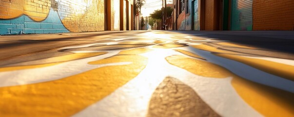 Street Art Social Activism Vanishing Point Perspective