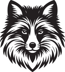 fox Vector face art design