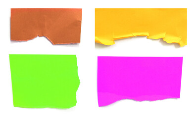 Recycled craft torn tear paper texture as background