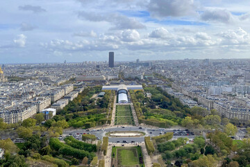 view from eiffel tower