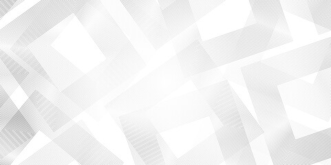 Obraz premium Wave modern background. Vector illustration. Vector illustration of the pattern of the gray lines abstract background.