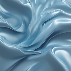 Obraz premium Abstract Blue Draped Fabric.