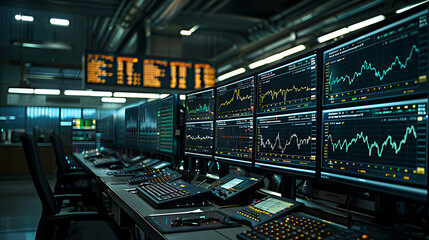 Obraz premium Financial planning advisory enhanced by Ai-powered risk assessment where artificial intelligence evaluates financial risks and provides actionable insights to mitigate them