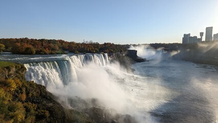 falls in autumn