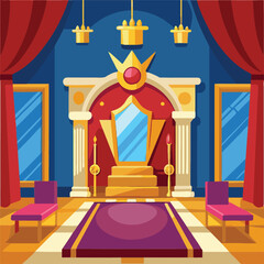 illustration of circus tent