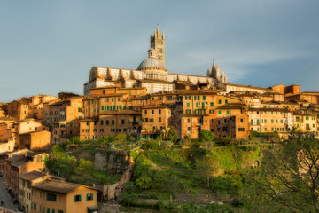 Panoramic View of Tuscan Landscape