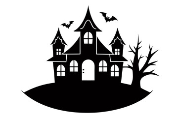 Creative Halloween Icon line art Vector Art Illustration