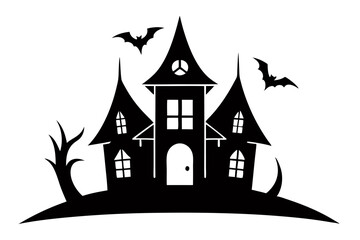 Creative Halloween Icon line art Vector Art Illustration