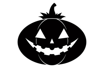 Creative Halloween Icon line art Vector Art Illustration