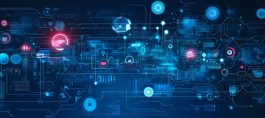 Intelligent pharma analytics powered AI visualized in a detailed vector showing how artificial intelligence analyzes clinical data and market trends to guide drug development