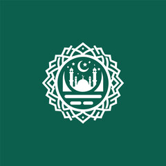 Islamic symbol logo