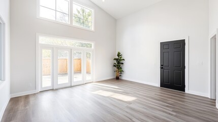 Fototapeta premium Bright and Spacious Modern Living Room Interior