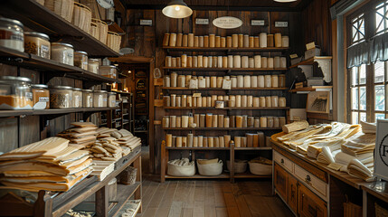 fish maw in a luxurious shop.