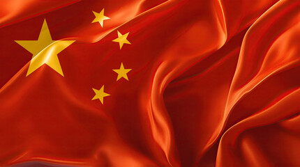 chinese flag for national Day or Independence Day of china