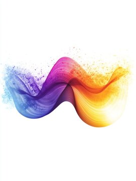 recommend clip art: Sonic Harmony - Colorful Soundwave Mediation Logo on White