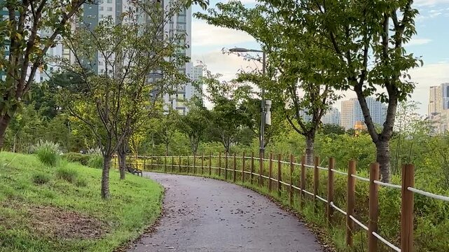 산책로 풍경
