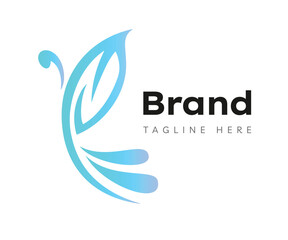 Butterfly logo icon design template elements. Usable for Branding and Business Logos.
