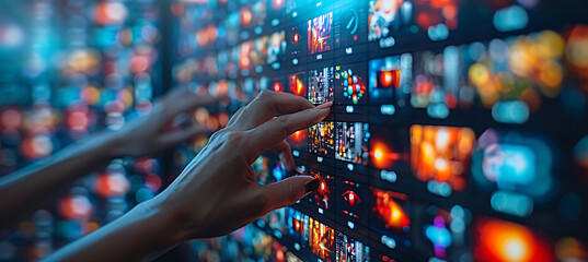 Future of smart retail solutions powered by retail technology where AI seamlessly integrates physical and digital shopping experiences creating a cohesive and personalized retail journey