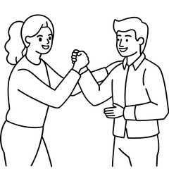 people-give-fists-bump