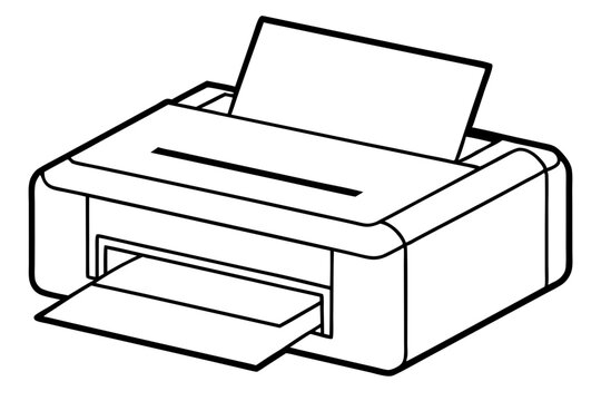 Printer clip art preview