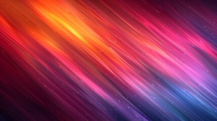 Fototapeta premium Captivating Ombre Wallpaper with Dynamic Diagonal Stripes and Vivid Gradients