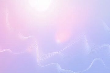 Flowing light pink and soft blue of Elegance Pastel Tones Waves