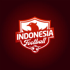 Indonesian Garuda Soccer Badge Logo Design