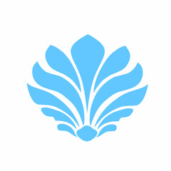 oyster tattoo tribal art design vector illustration