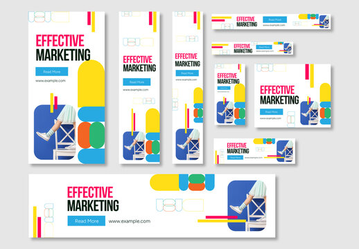 Corporate Web Banner Ads Template