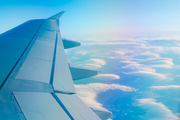 Obraz premium 飛行機から見えるアイスランドの風景