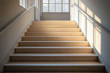 Sunlit Staircase


