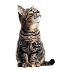 Fototapeta premium british cat isolated on white