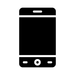 Smartphone Vector Glyph Icon Design