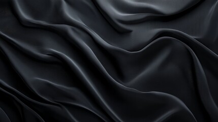 Obraz premium Soft black background with gentle shading and smooth surface